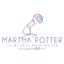 Martha Potter, Voice Artist Logo